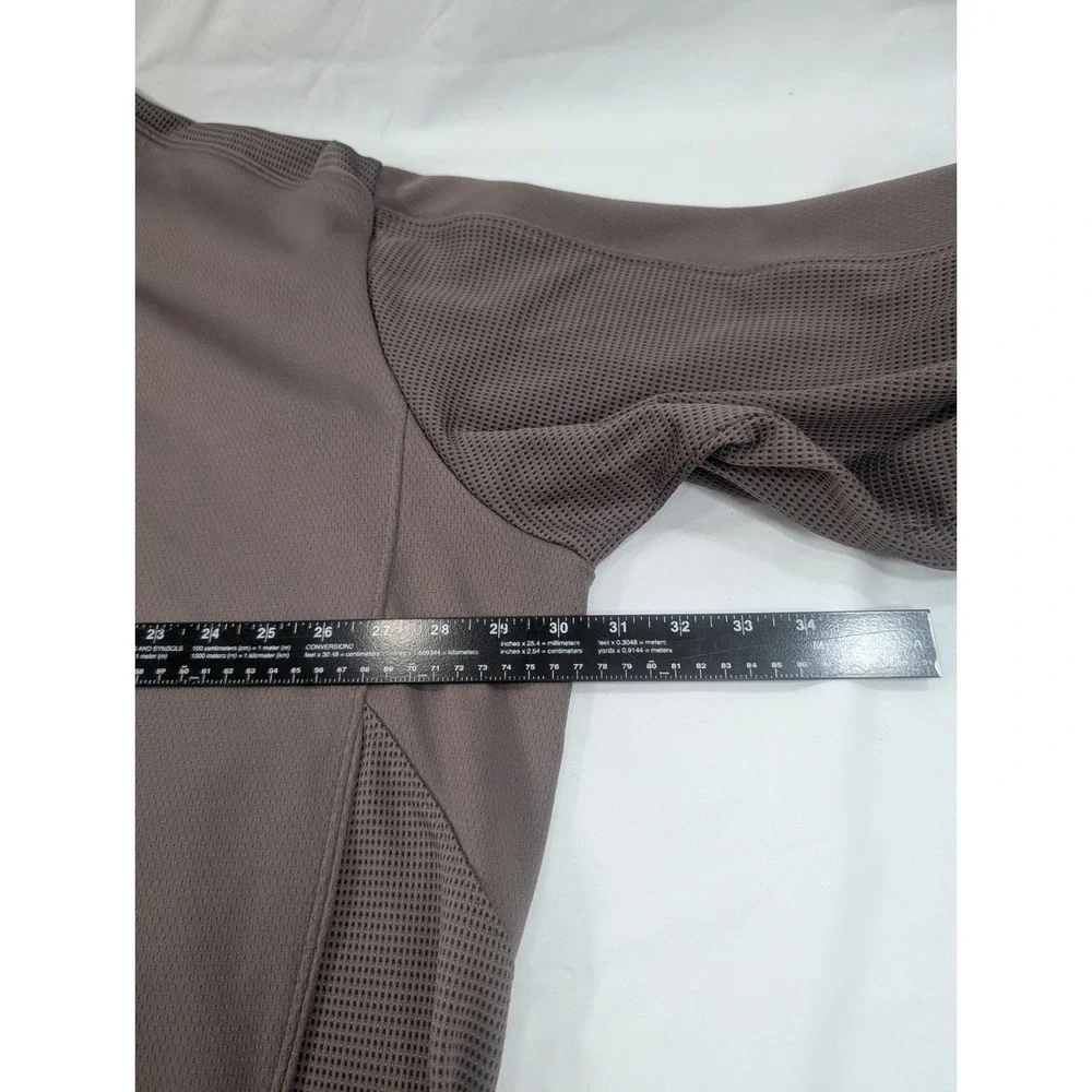 Mens Cutter & Buck Knit  Quarter Zip Sweater Graphite Size 3XT Tall‎ Drytec